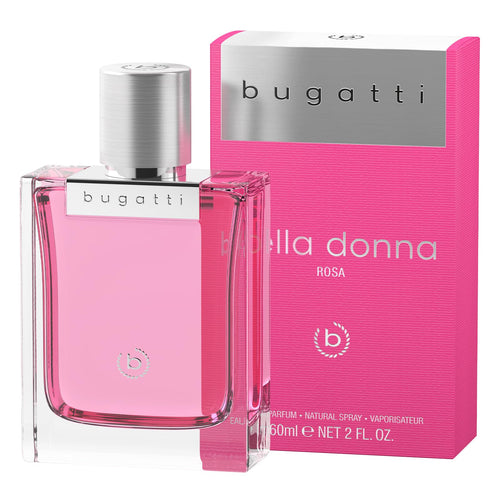 bugatti Parfüm Damen bella donna intensa EdP 60ml I sinnliches Eau de Parfum für jedes Alter und für jeden Anlass I elegante Kombination aus Kaffee, Jasmin & Patchouli I floral, erdig & warm