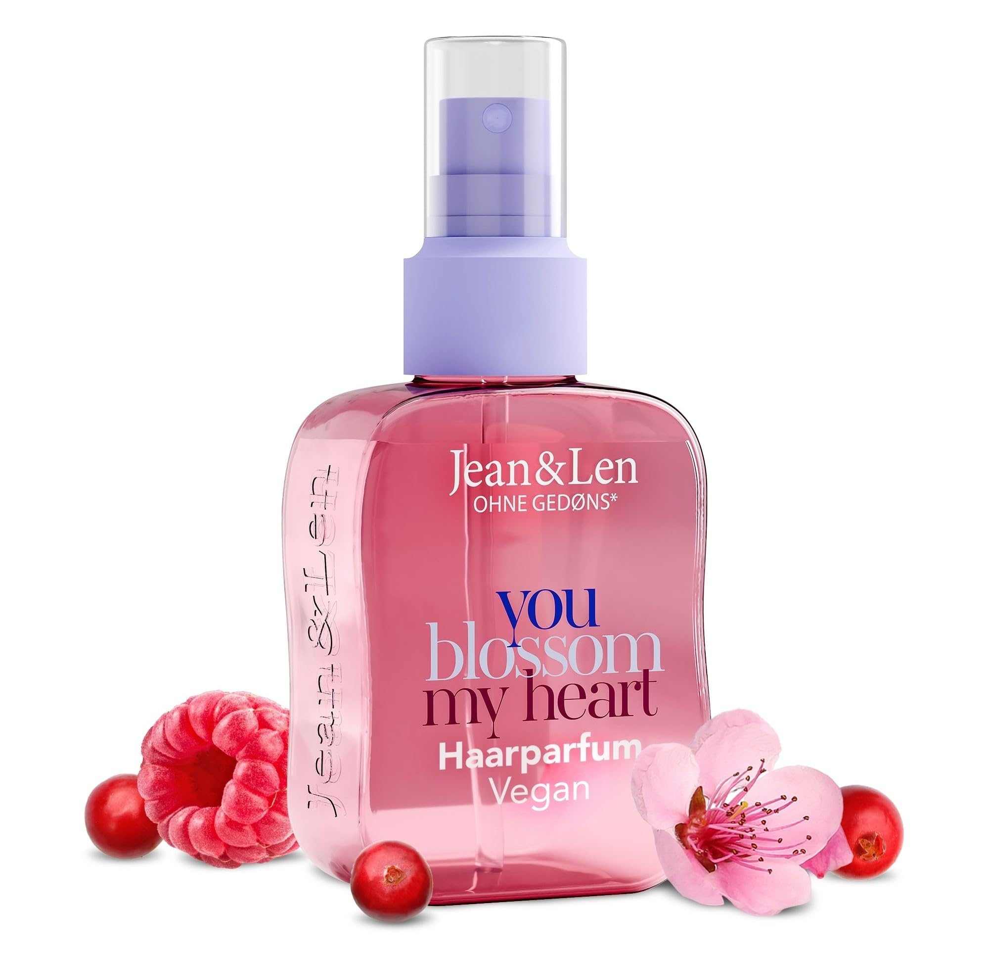 Jean & Len Haarparfum you’re my coco vanilla, duftet nach Kokos & süßer Vanille, pflegende Formel, für alle Haartypen geeignet, beschwert das Haar nicht, vegan Hair Perfume, ohne Silikone, 105 ml