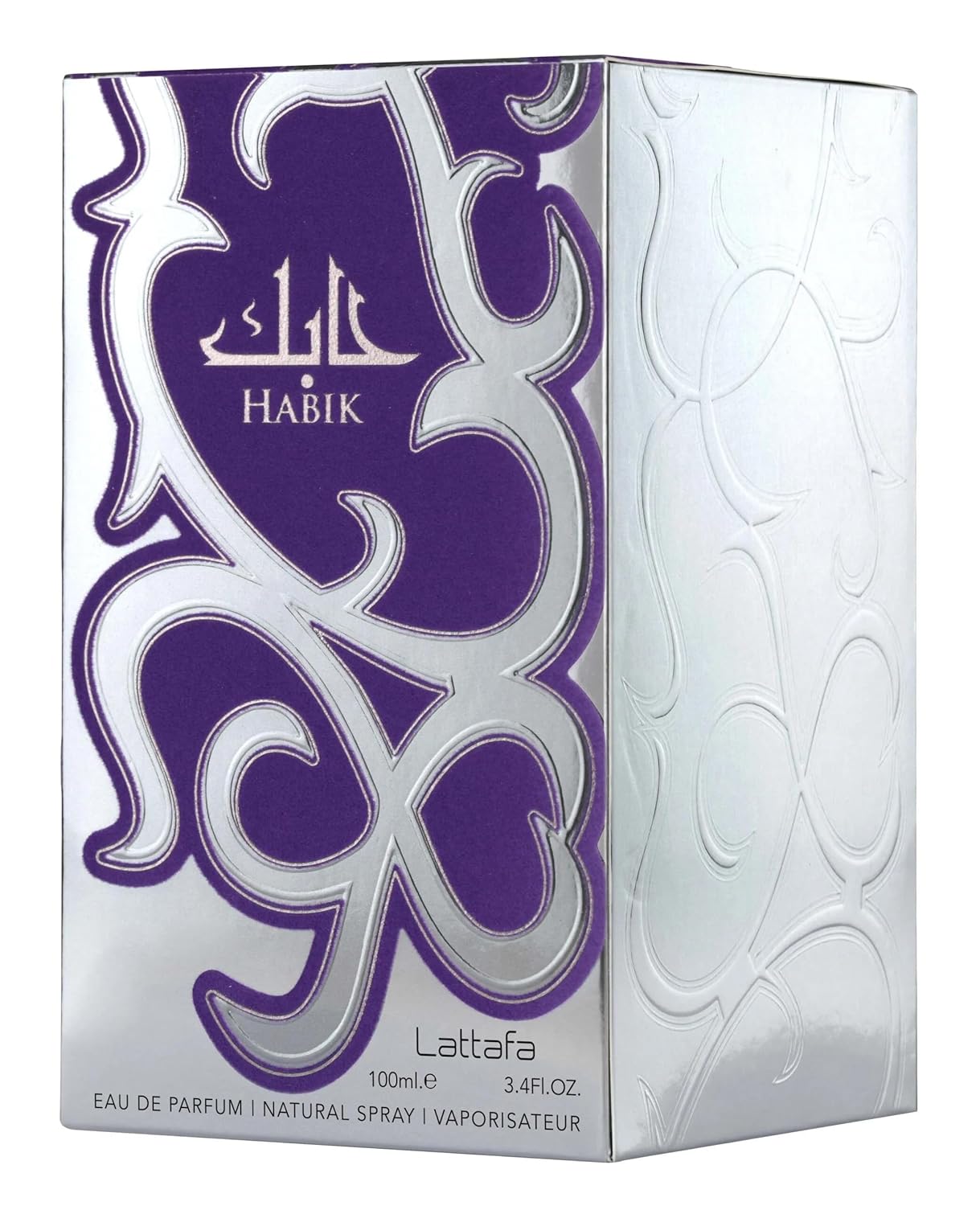 Lattafa Habik – Spicy, Aromatic, Woody, Musky, Eau de Parfum Spray Long-Lasting Duft für Männer, 100 ml